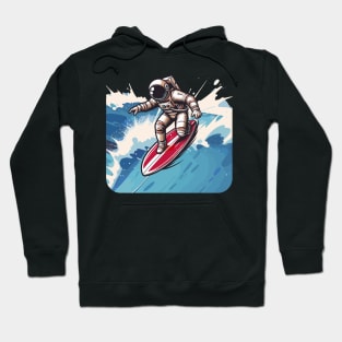 astronaut surfer Hoodie